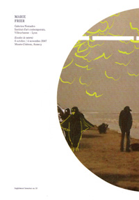 catalogue exposition personnelle Marie Frier, chateau annecy, galeries nomades, iac villeurbanne