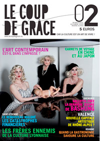 couverture magazine, art, rhone alpes, frier