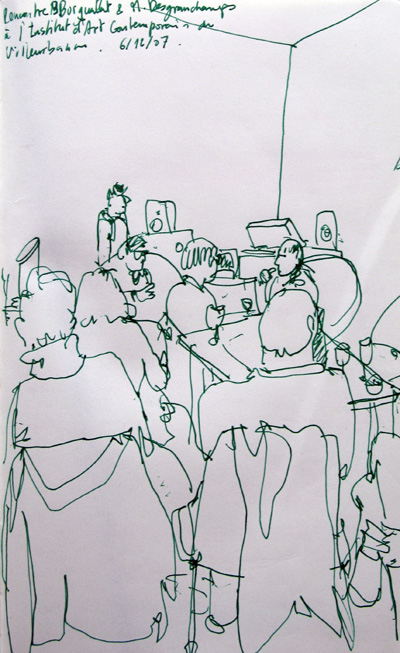 Marie Frier, artiste, dessin