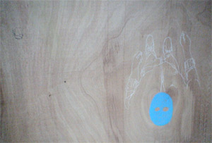 Marie Frier, artiste, dessin